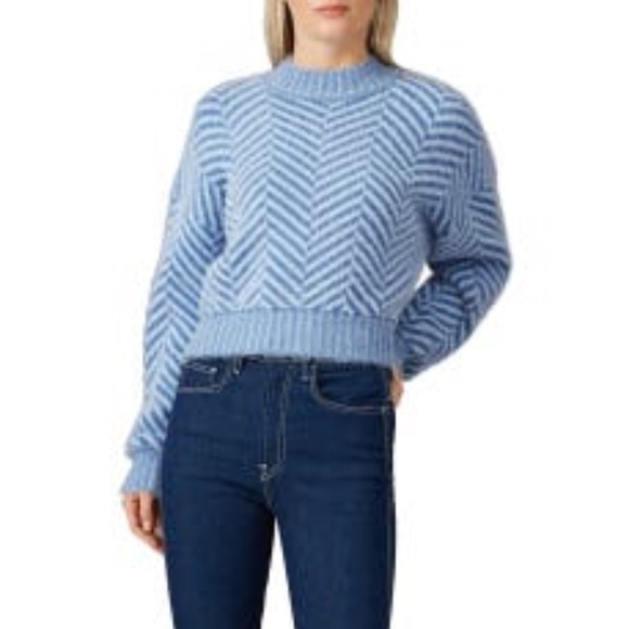 Brand-new with tag C/Meo Collective Stuck On You Sweater in blue - Picture 5 of 6